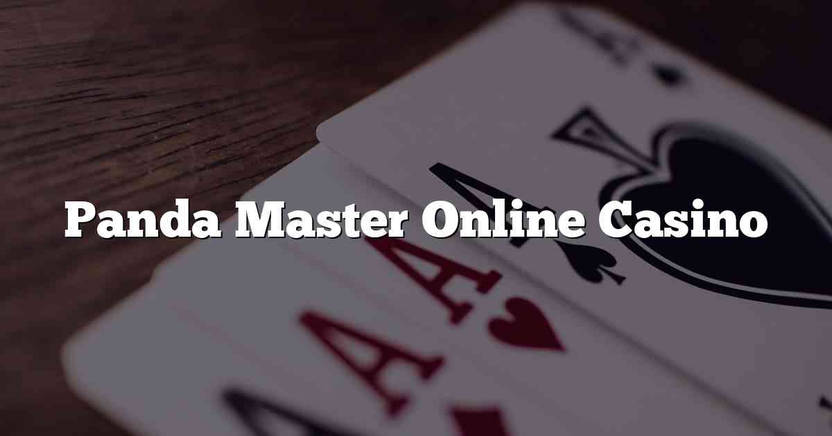 Panda Master Online Casino